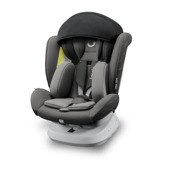 Автокрісло Lionelo Bastiaan One Grey Graphite, сірий - Pampik - 2