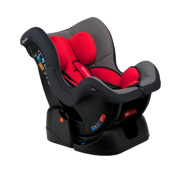 Автокресло Lionelo Liam Carmine Red, красный - Pampik - 9