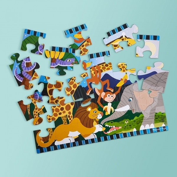 Мега-пазл Melissa&Doug Сафари, 24 ел. (MD4423) - Pampik - 5