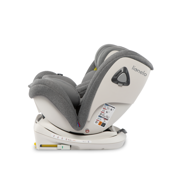 Автокресло Lionelo Bastiaan RWF Stone, серый - Pampik - 4