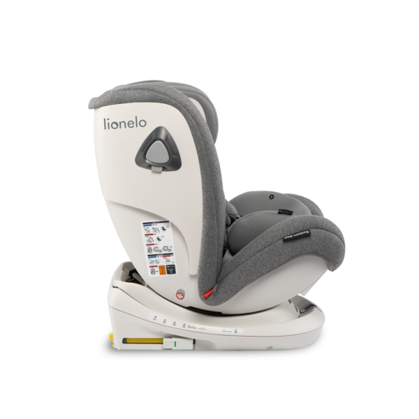 Автокресло Lionelo Bastiaan RWF Stone, серый - Pampik - 5