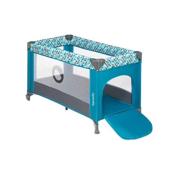 Манеж Lionelo Stefi Green Turquoise, бірюзовий - Pampik - 4