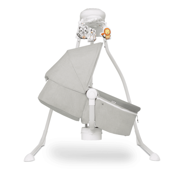 Колисальний центр Lionelo Henny Grey Dove, сірий - Pampik - 3