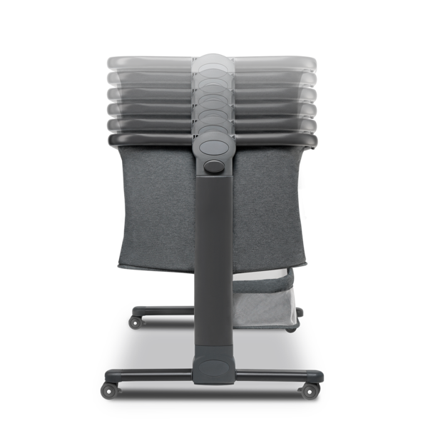 Ліжечко приставне Lionelo Timon, темно-сірий - Pampik - 6