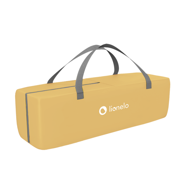 Ліжечко-манеж Lionelo Sven Plus Yellow Scandi, жовтий - Pampik