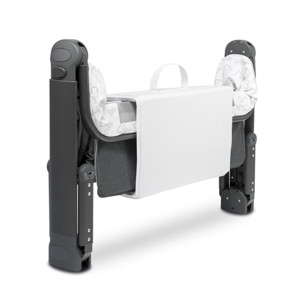 Ліжечко приставне Lionelo Timon, темно-сірий - Pampik - 22