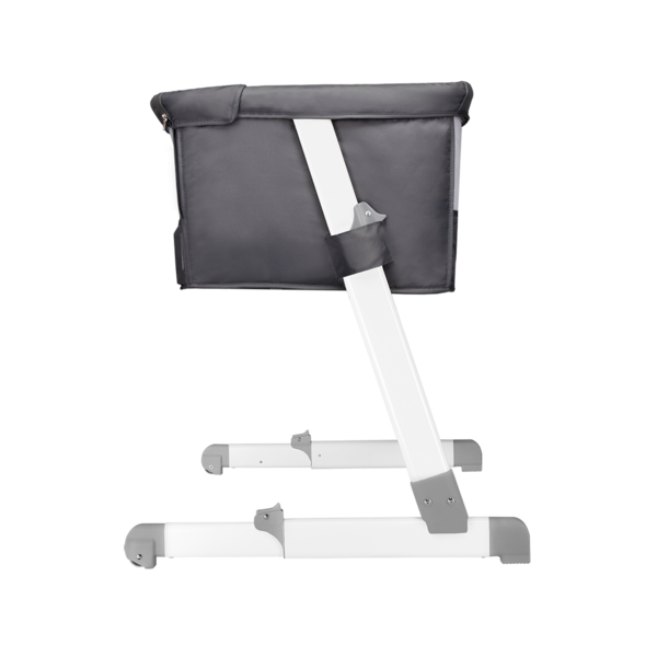 Ліжечко приставне Lionelo Theo Dark Grey, темно-сірий - Pampik - 15