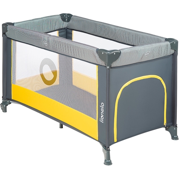 Манеж Lionelo Stefi Yellow Lemon, жовтий - Pampik