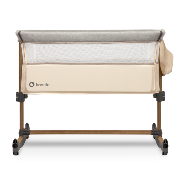 Кроватка приставная Lionelo Leonie Beige Sand, бежевый - Pampik - 8