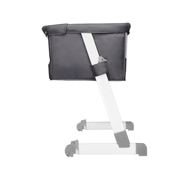 Ліжечко приставне Lionelo Theo Dark Grey, темно-сірий - Pampik - 17