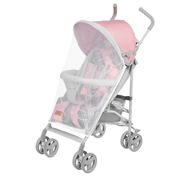 Прогулянковий візок Lionelo Elia Tropical Pink, рожевий - Pampik - 9