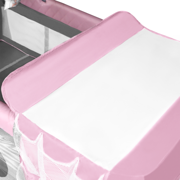 Манеж Lionelo Flower Flamingo, рожевий - Pampik - 8