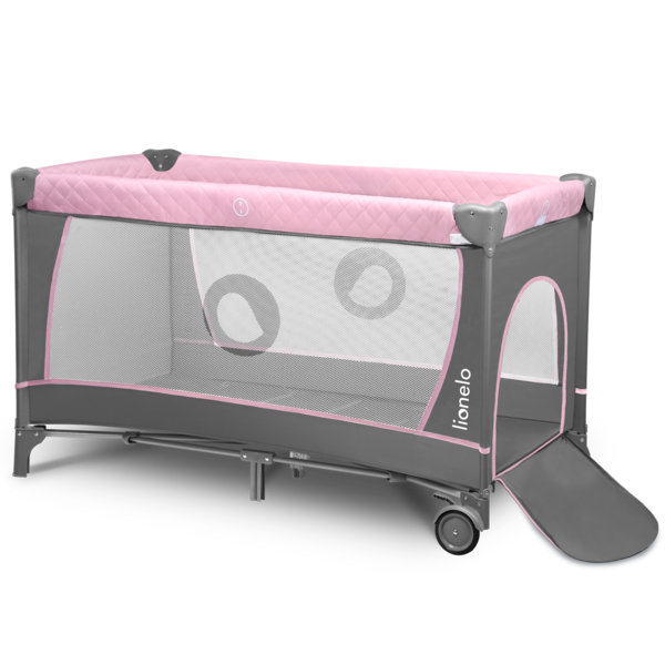 Манеж Lionelo Flower Flamingo, рожевий - Pampik - 7