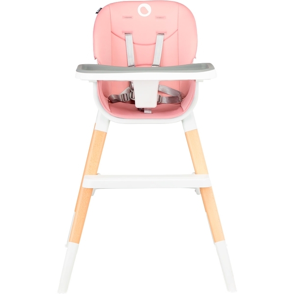 Стільчик для годування Lionelo Mona Bubblegum, рожевий - Pampik