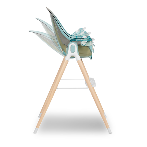 Стільчик для годування Lionelo Maya Green Turquoise, бірюзовий - Pampik - 7