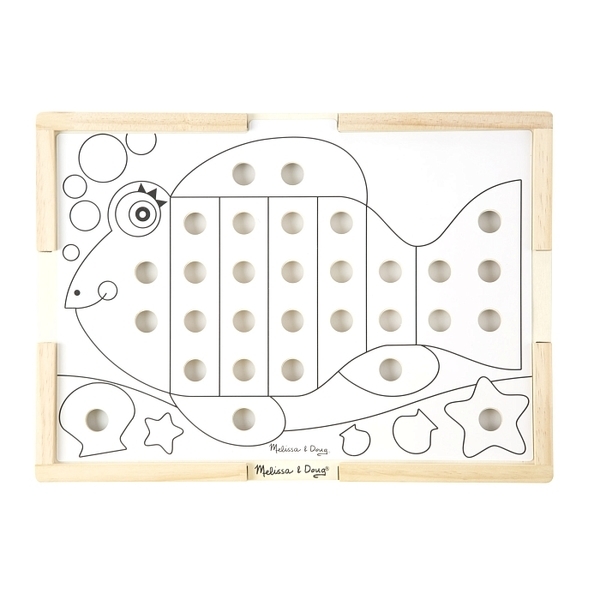 Дерев'яна мозаїка Melissa&Doug Сотування (MD4313) - Pampik - 7