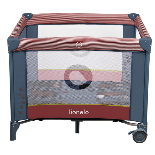 Манеж Lionelo Sofie Cobalt Red, червоний - Pampik - 2