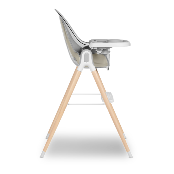 Стілець для годування Lionelo Maya White, білий - Pampik - 4