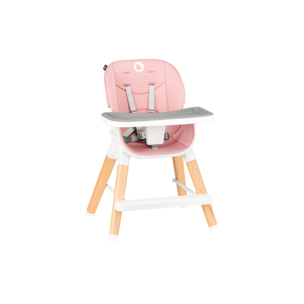 Стільчик для годування Lionelo Mona Bubblegum, рожевий - Pampik - 13