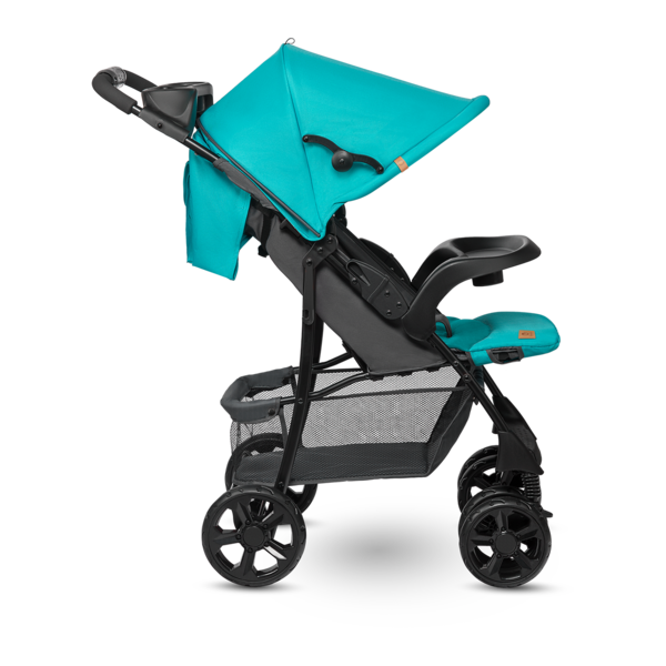 Прогулянковий візок Lionelo Emma Plus Vivid Turquoise, бірюзовий - Pampik - 3