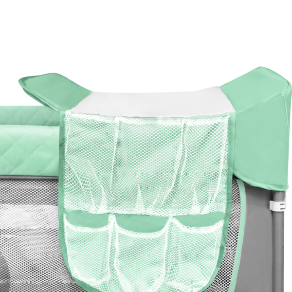 Манеж Lionelo Flower Turquoise, бірюзовий - Pampik - 8