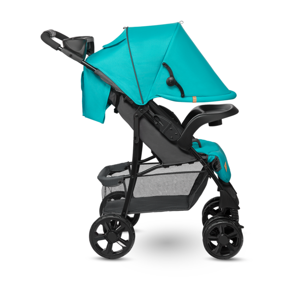 Прогулянковий візок Lionelo Emma Plus Vivid Turquoise, бірюзовий - Pampik - 2