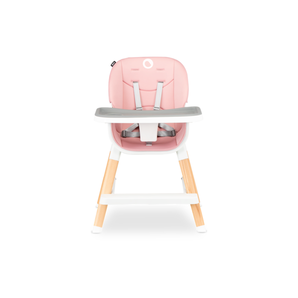 Стільчик для годування Lionelo Mona Bubblegum, рожевий - Pampik - 3