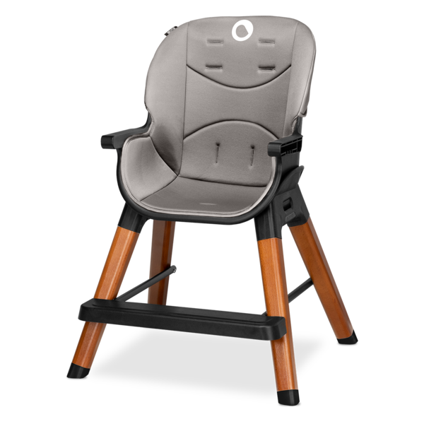 Стульчик для кормления Lionelo Mona Black Onyx, черный - Pampik - 5
