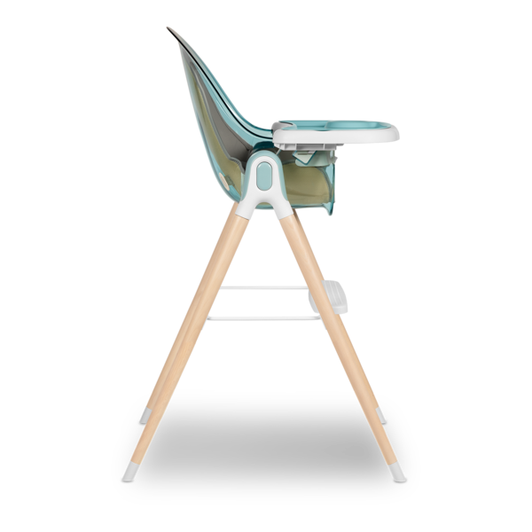Стільчик для годування Lionelo Maya Green Turquoise, бірюзовий - Pampik - 4