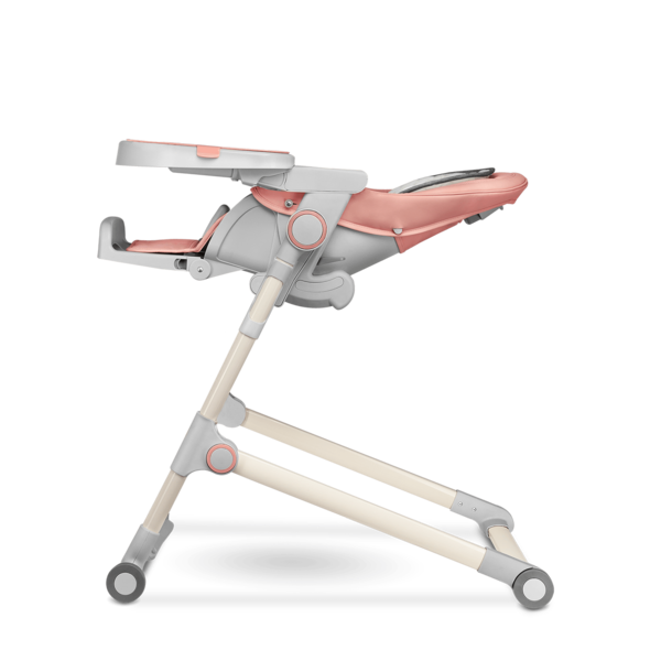 Стілець для годування Lionelo Cora Bubblegum, рожевий - Pampik - 13