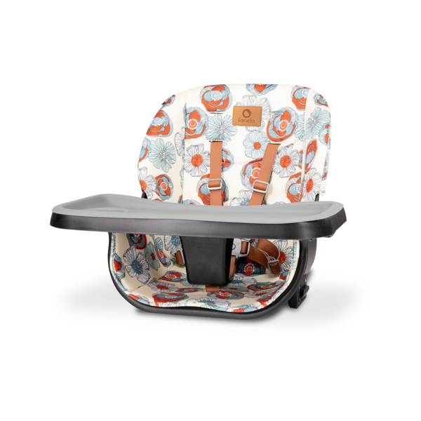 Стільчик для годування Lionelo Mona Flower, кораловий - Pampik - 12