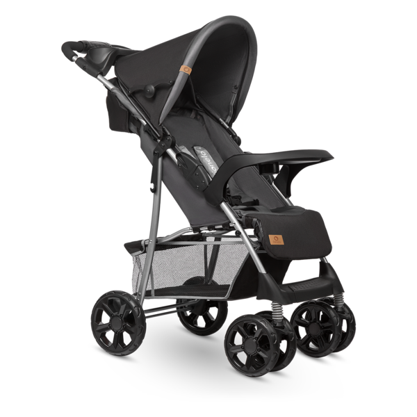 Прогулочная коляска Lionelo Emma Plus Stone, серый - Pampik - 4