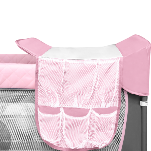 Манеж Lionelo Flower Flamingo, рожевий - Pampik - 9