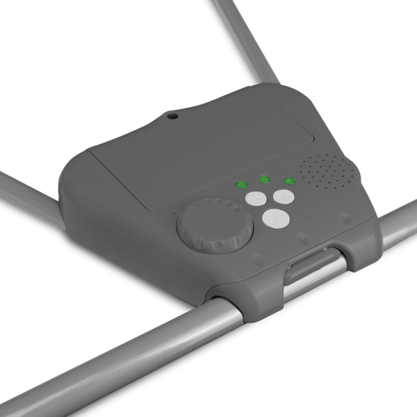 Крісло-гойдалка Lionelo Otto Cozy Grey, сірий - Pampik - 5