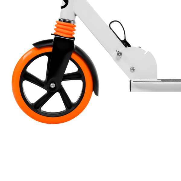Самокат Lionelo Luca White/Orange, білий з оранжевим - Pampik - 8