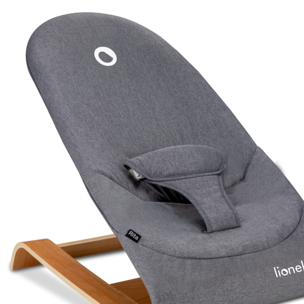 Шезлонг Lionelo Rita Grey, серый - Pampik - 5