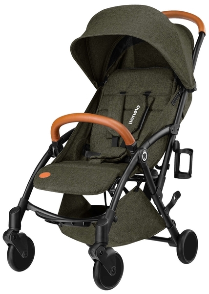 Прогулянковий візок Lionelo Julie Forest Green, зелений - Pampik - 2