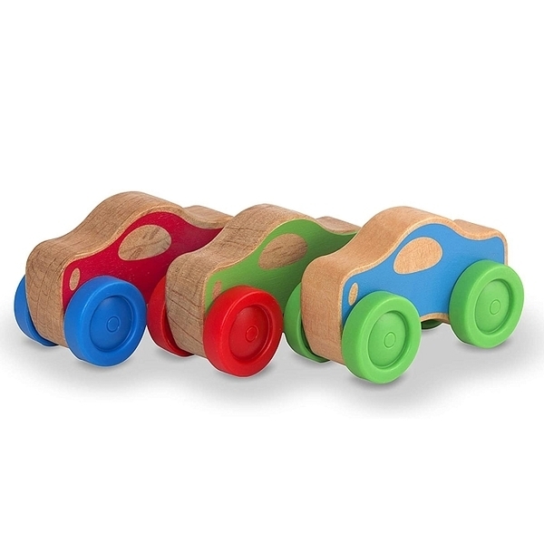 Дерев'яна автомобільна пірамідка для малюків Melissa&Doug (MD4051) - Pampik - 3