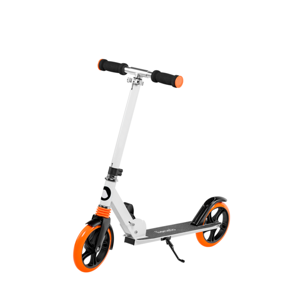 Самокат Lionelo Luca White/Orange, білий з оранжевим - Pampik - 2