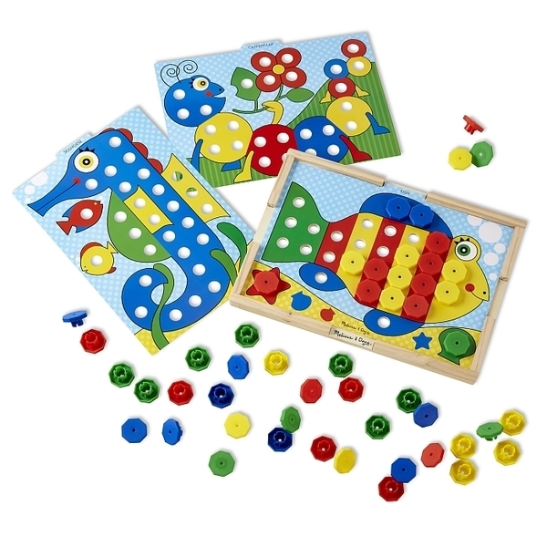 Дерев'яна мозаїка Melissa&Doug Сотування (MD4313) - Pampik - 3