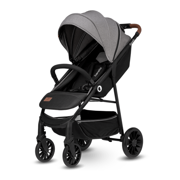 Прогулянковий візок Lionelo Zoey Grey Stone, сірий - Pampik - 2