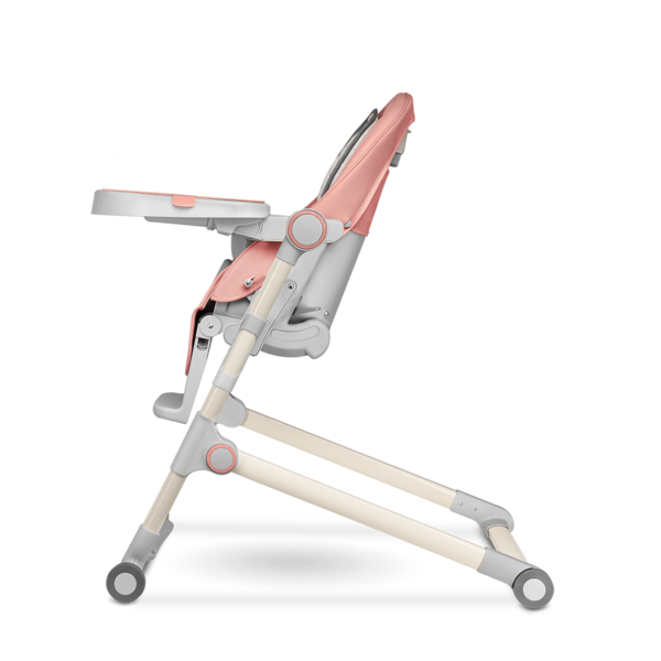 Стілець для годування Lionelo Cora Bubblegum, рожевий - Pampik - 7