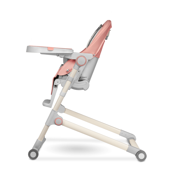 Стілець для годування Lionelo Cora Bubblegum, рожевий - Pampik - 14