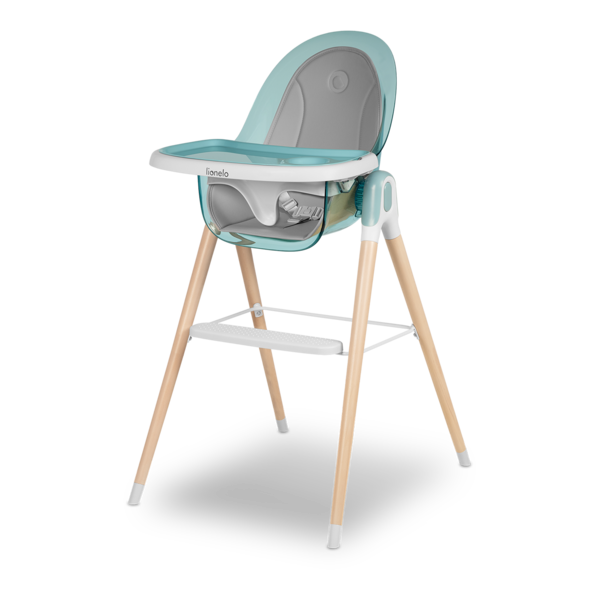 Стільчик для годування Lionelo Maya Green Turquoise, бірюзовий - Pampik - 9