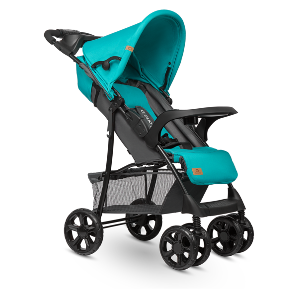 Прогулянковий візок Lionelo Emma Plus Vivid Turquoise, бірюзовий - Pampik