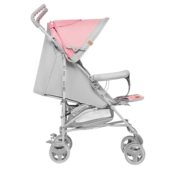 Прогулянковий візок Lionelo Elia Tropical Pink, рожевий - Pampik - 7