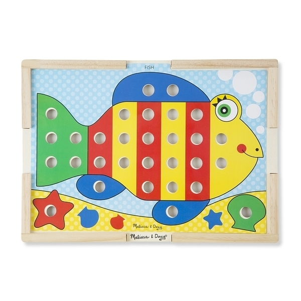 Дерев'яна мозаїка Melissa&Doug Сотування (MD4313) - Pampik - 2