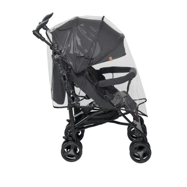 Прогулянковий візок Lionelo Irma Black/Dark Grey, чорний з сірим - Pampik - 11