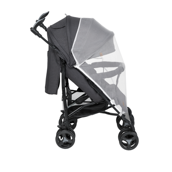 Прогулянковий візок Lionelo Irma Black/Dark Grey, чорний з сірим - Pampik - 8