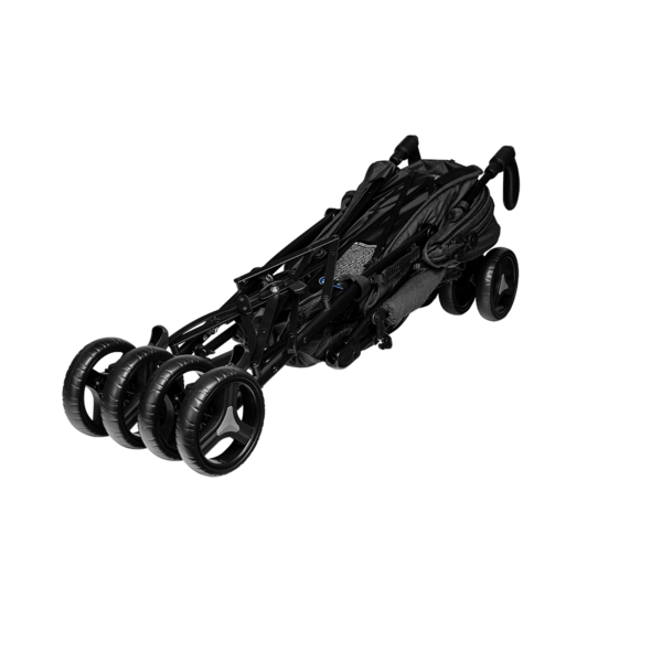 Прогулянковий візок Lionelo Irma Black/Dark Grey, чорний з сірим - Pampik - 20